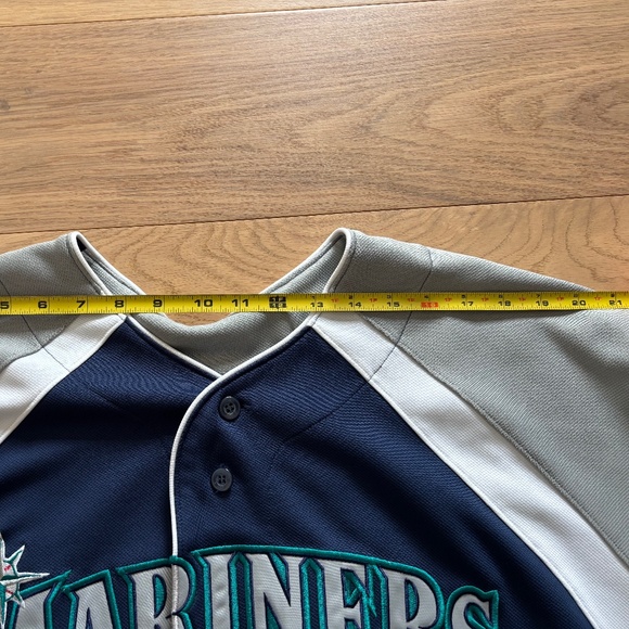 SEATTLE MARINERS BASEBALL SHIRT JERSEY MAJESTICS MEN'S SIZE XL SPORTS ATHLETIC - Picture 9 of 11
